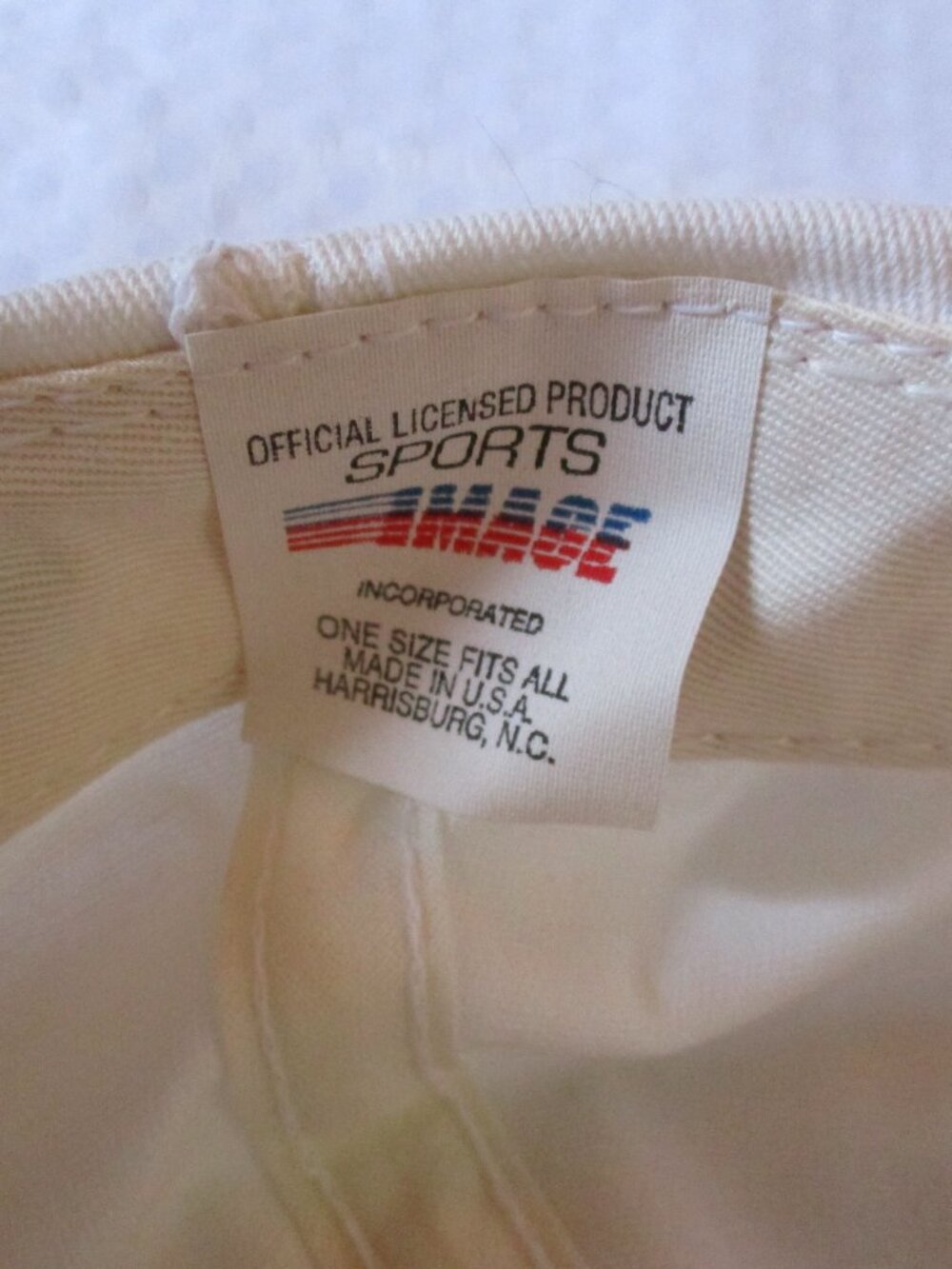 Vintage NWT Sports Image #3 Dale Earnhardt 7 Time Champion Adj. Hat/Ball Cap - Picture 6 of 6